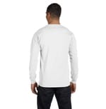 Hanes 5286 White back