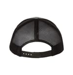 Richardson 112Y Heather Grey/Black back