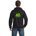 Port & Company PC90H Jet Black back