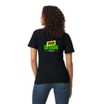 Gildan G648L BLACK back