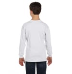 Hanes 5546 White back