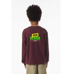 Bella + Canvas 3511Y MAROON back