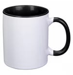 WHITE WITH BLACK color