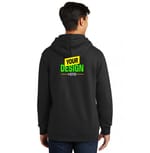 Port & Company PC850H Jet Black back