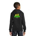 Port & Company PC850YH Jet Black back