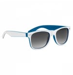 BLUE WITH WHITE
