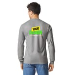 Gildan 64440CV CEMENT back