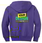 Port & Company PC90YZH Purple back