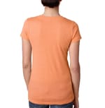 Next Level 6740 Vin Light Orang back