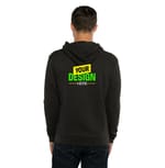 Next Level 9302 HEATHER BLACK back