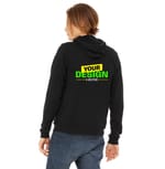 Bella + Canvas 3719 Black back