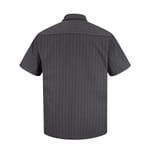 Red Kap SP20T Charcoal/ Blue/ White Stripe back