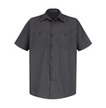 Charcoal/ Blue/ White Stripe