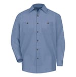 Denim Blue Microcheck