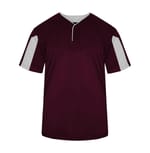 Maroon/ White