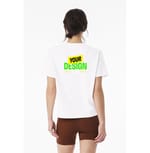 Bella + Canvas 6110C WHITE back