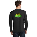 Port & Company PC450LS Jet Black back