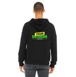Bella + Canvas 3729 Black back