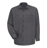 Charcoal/ Blue/ White Stripe