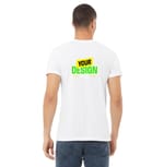 Bella + Canvas 3001U White back