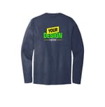 Port & Company PC600LS Navy Blue back