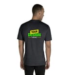 Jerzees 88MR Blk Ink Snow Hth back