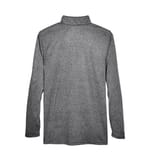 UltraClub 8618 Black Heather back