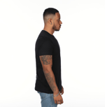 Bella + Canvas 3001C Black right
