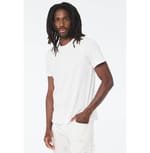 Bella + Canvas 3001CVC Solid Wht Blend right