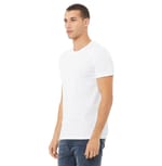 Bella + Canvas 3001U White right