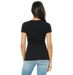 Bella + Canvas B6035 Black back