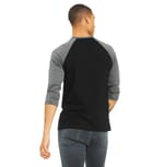 Bella + Canvas 3200 Black Deep Hthr back