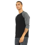 Bella + Canvas 3200 Black Deep Hthr right