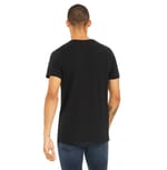 Bella + Canvas 3413C Sld Blk Triblend back