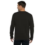 Next Level 9002NL HEATHER BLACK back