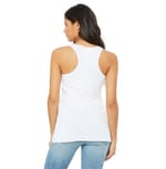 Bella + Canvas 8430 Solid Wht Trblnd back