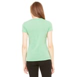 Bella + Canvas 8435 Green Triblend back