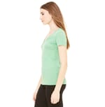 Bella + Canvas 8435 Green Triblend right