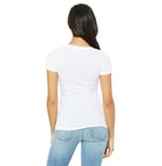 Bella + Canvas B8413 Solid Wht Trblnd back