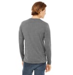 Bella + Canvas 3425 Grey Triblend back