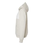 Jerzees 98CR Oatmeal Heather/ White left