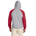 Jerzees 96CR Oxford True Red back