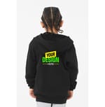 Bella + Canvas 3739Y Black back