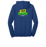 District DT811 Deep Royal back