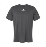 Dark Grey Heather/ White