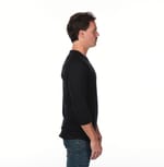 American Apparel BB453W Black right