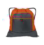 Pop Orange/ Deep Smoke