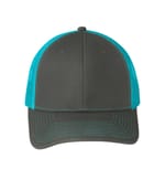 Grey Steel/ Neon Blue