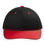 Black/ True Red