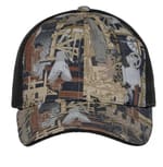 Oilfield Camo/ Black Mesh